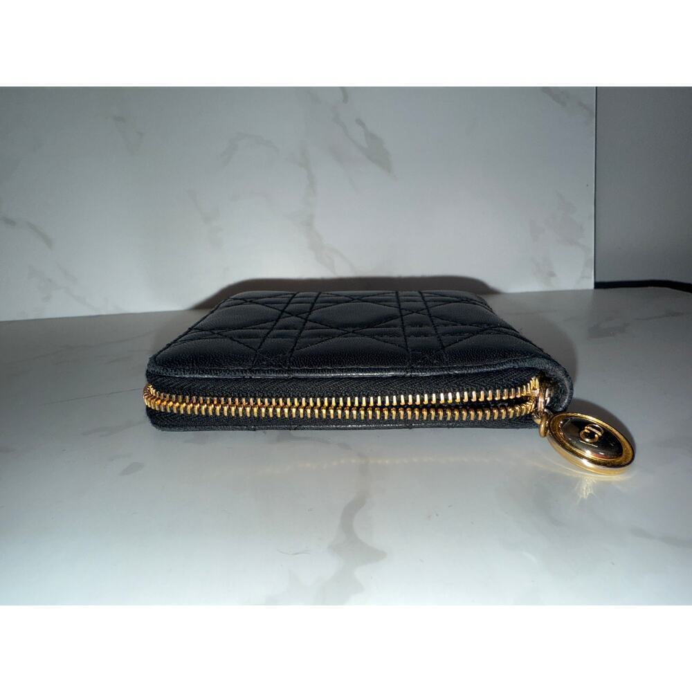 Dior Black Leather Wallet - Picture 6 of 6